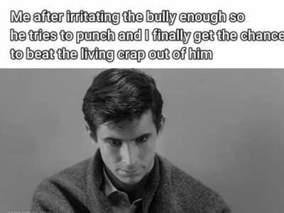 The sweet relief of vengeance