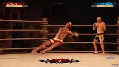 Adesanya's new clinch defense