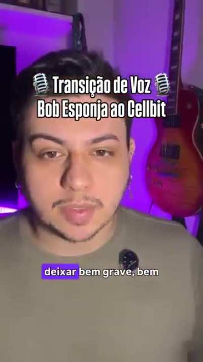 Do final ele imita o cellbit Certinho
