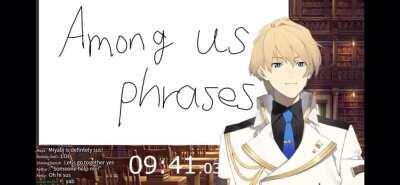 temma reading “ooga booga sussy amogussy ooga booga”