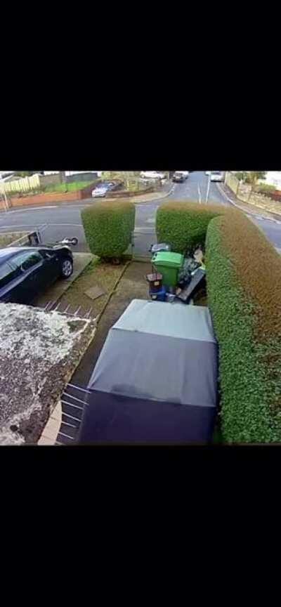 Kid Smashes into a fence 😂😂😂😂