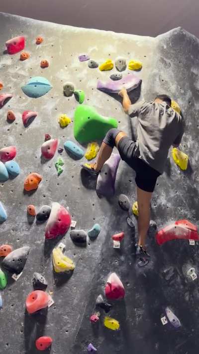 1 year anniversary of bouldering
