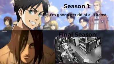 The difference between the beginning and the end of this show is unreal