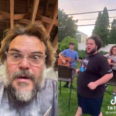 Jack Black passes on the torch: