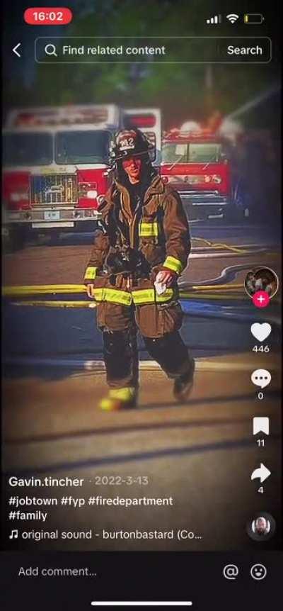 He found peace in the violence.