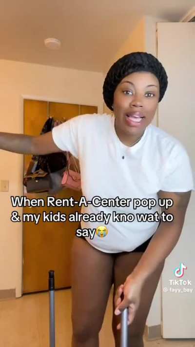 Alright lemme go watch “Southside” again…(the characters worked for rent a center….)