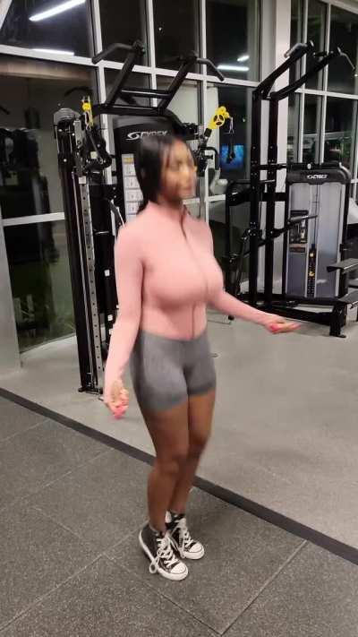 Getting some cardio in