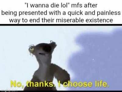 Clearly just a bluff