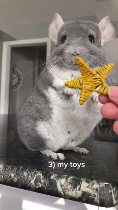 Things he can hold in his little hands