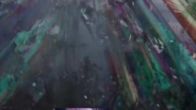 You can't defeat me/I know, but She can.