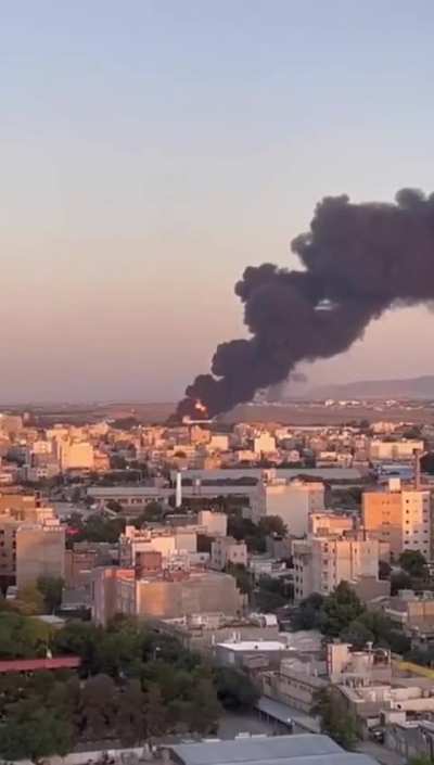 The Israeli army attacked the airport in Mashhad, northeast Iran. Some 2300 kilometers from Israel.