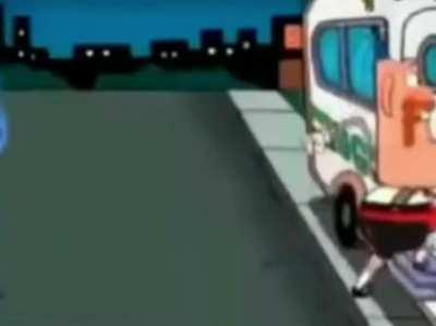 There was no one to let him in