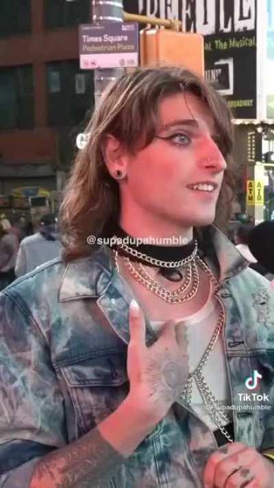 Imagine being proud to say this