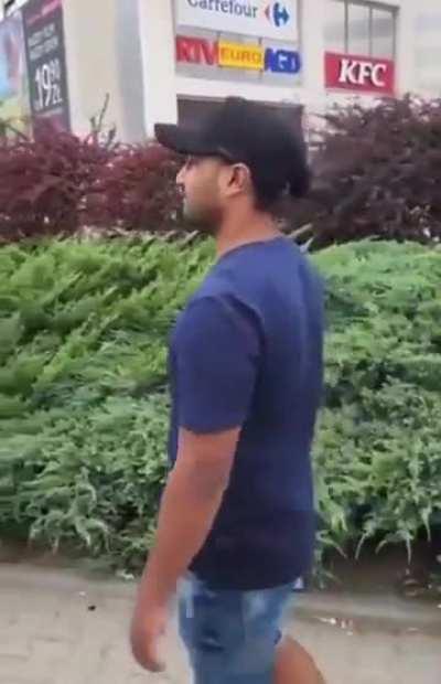 Racist American guy is mad about Indian immigrants in Europe 