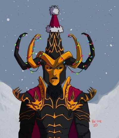 Happy holidays from the snowy peaks of Naggaroth