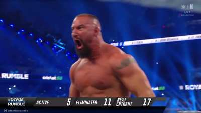 [Royal Rumble SPOILERS] Wrestler shows who's the king of spear!