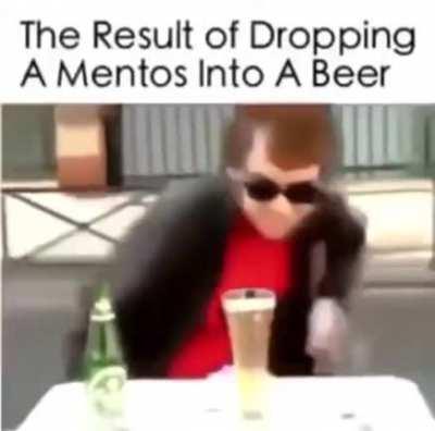 I didn't know beer was like a soda.