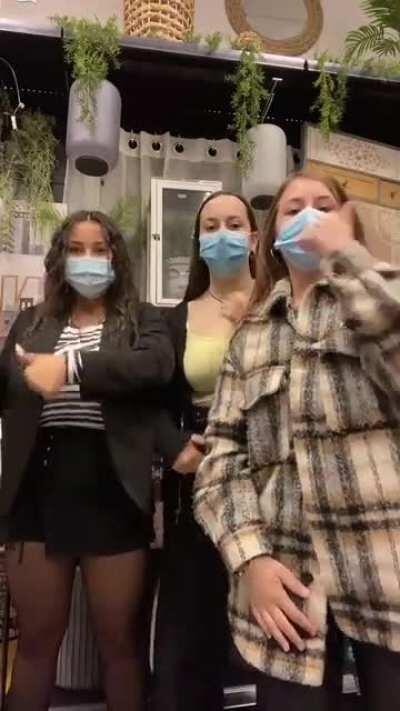 Even a jacket cant hide her true beauty