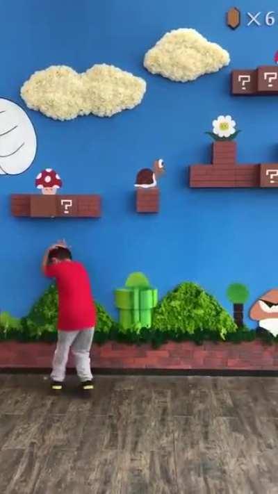 Super Mario in real life