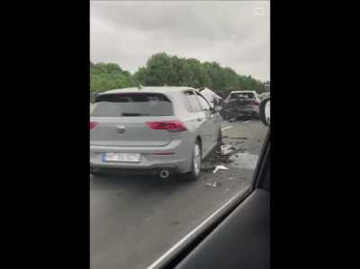 They blocked the highway with their supercars, karma surely destroyed their marriage