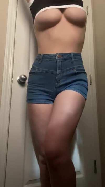 do you think this shirt is a little too small for my boobs? [OC]