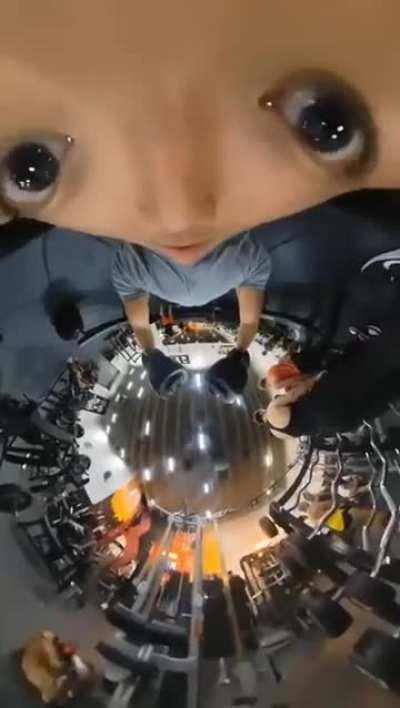 The level of dedication at the gym is mad.