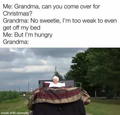 I’m coming sweetheart