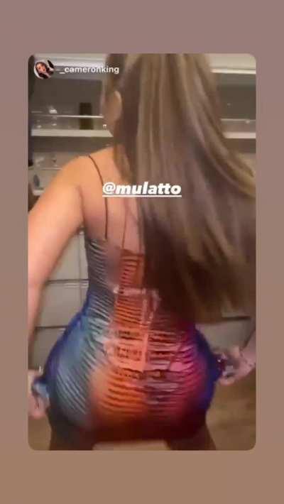 Twerking for her birthday