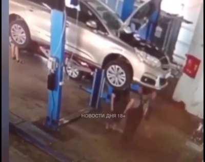 Might have to file a complaint about faulty equipment.