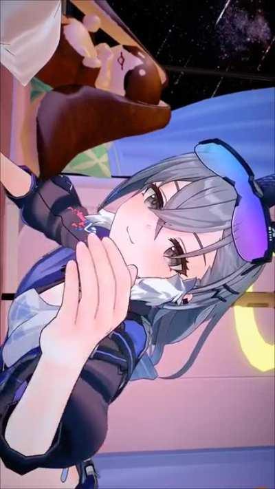 How i sleep with my wife(silverwolf) after 5 hours session of gameing(we got banned for a month) 