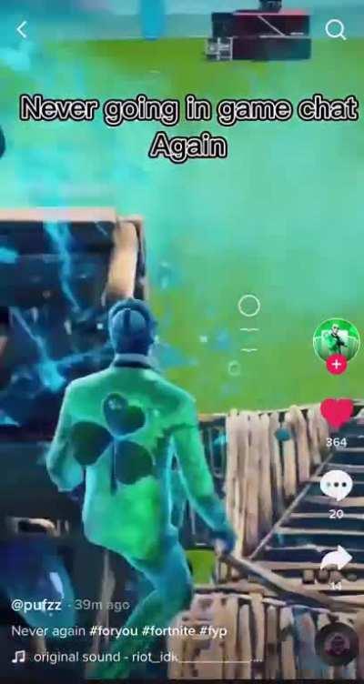 Most friendly Fortnite player