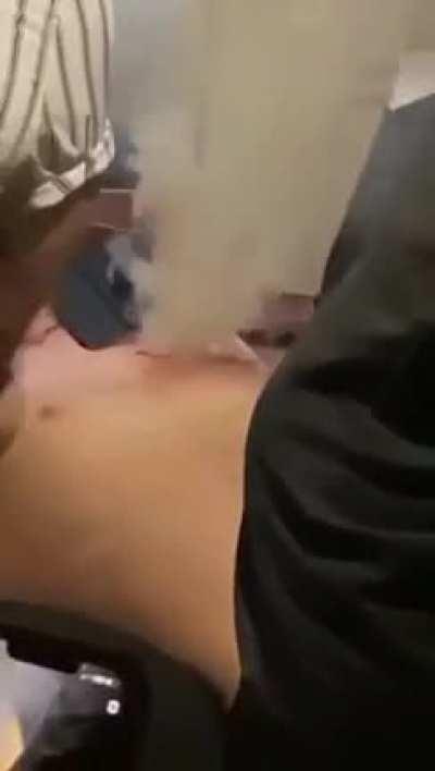 Drunk branding gone horribly wrong