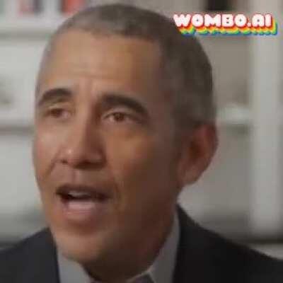 The AI can’t handle Obama’s ears 🤣