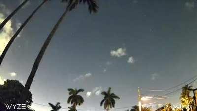 Time-lapse recorded in complete pitch-black darkness starting at midnight. Wyze Cam new V3 with upgraded Starlight sensor is amazing!