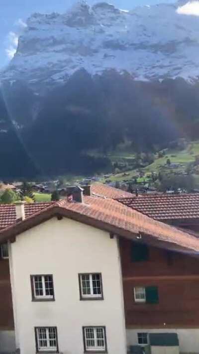 This train ride in Grindelwald, CH
