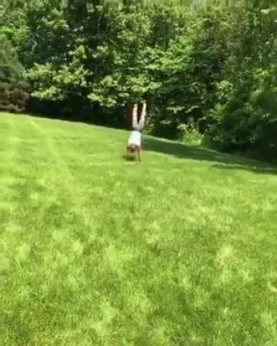 HMC when I perform some gymnastic