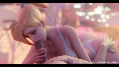 Mercy Blowjob (Megaera) [Overwatch]