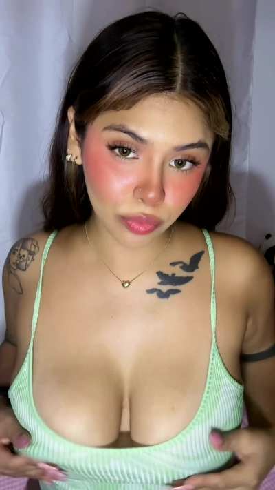 New ink on my titties will be so sexy