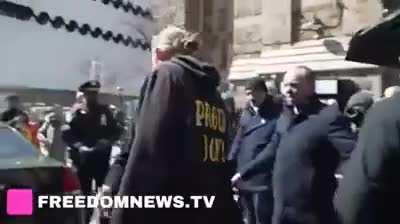 Proud boys showed up in New York today, got no love from New Yorkers