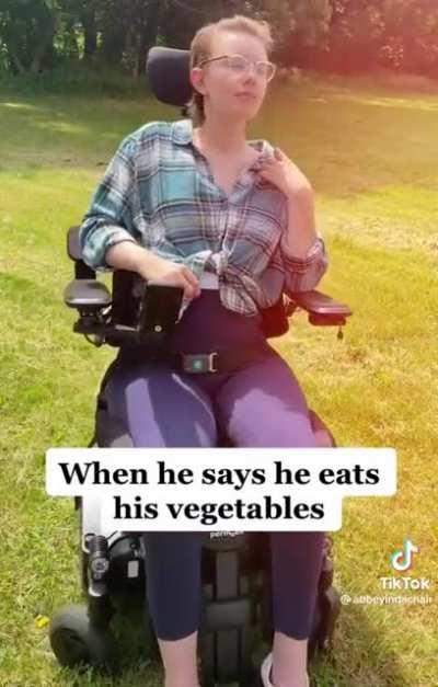 She's out of line, but she's right