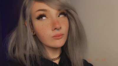 I seem so sweet and innocent in real life... little does everyone know I’m a nympho cockslut when I get home 😅🌸