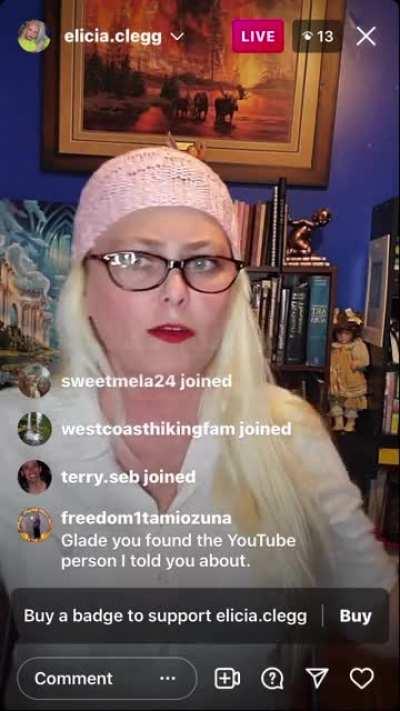 Elicia just did an IG live where she’s complaining abt a vid some YT channel EZ Facts Buzz