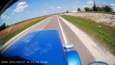 Just truckin along until......