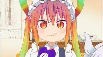 Tohru Eating A Snack [Miss Kobayashi's Dragon Maid]