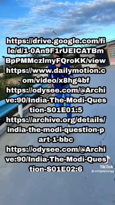 Mudixi when bbc documentary of guxarat riots