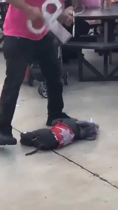 The Lady Was A Bit Too Happy