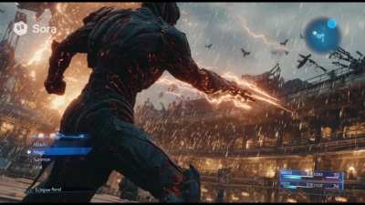 Sora 2: Turn-Based RPG Game