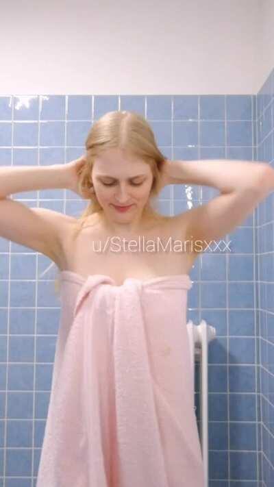 this towel drop didn't go as planned 😅... please don't let this flop! [OC]