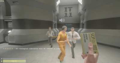 Man explosion jumpscare