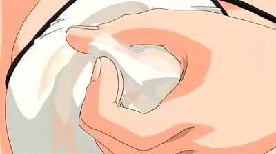 Masturbating with a pen